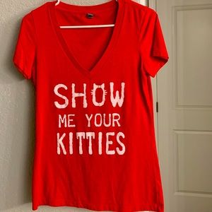 Cat tee shirt